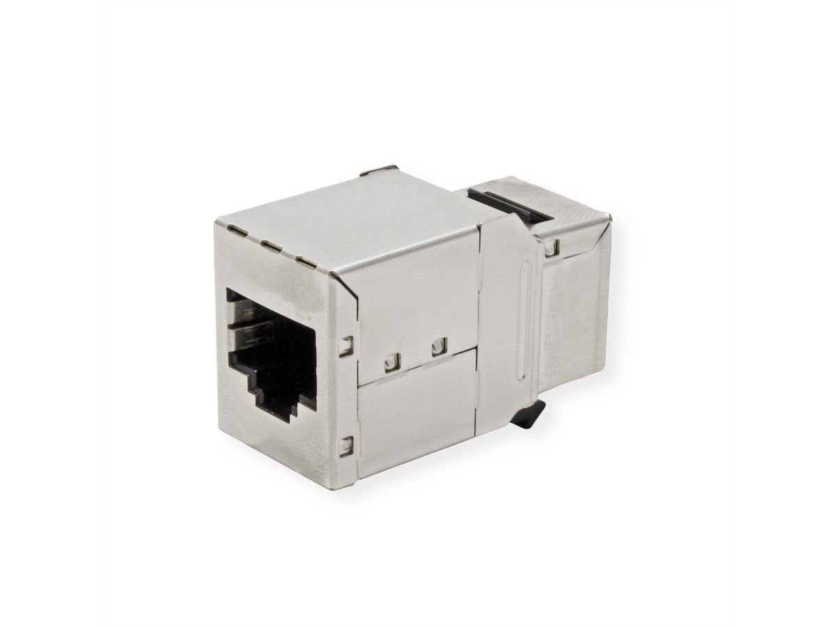ROLINE Coupleur RJ-45 blindé, Cat.6A (Classe EA)