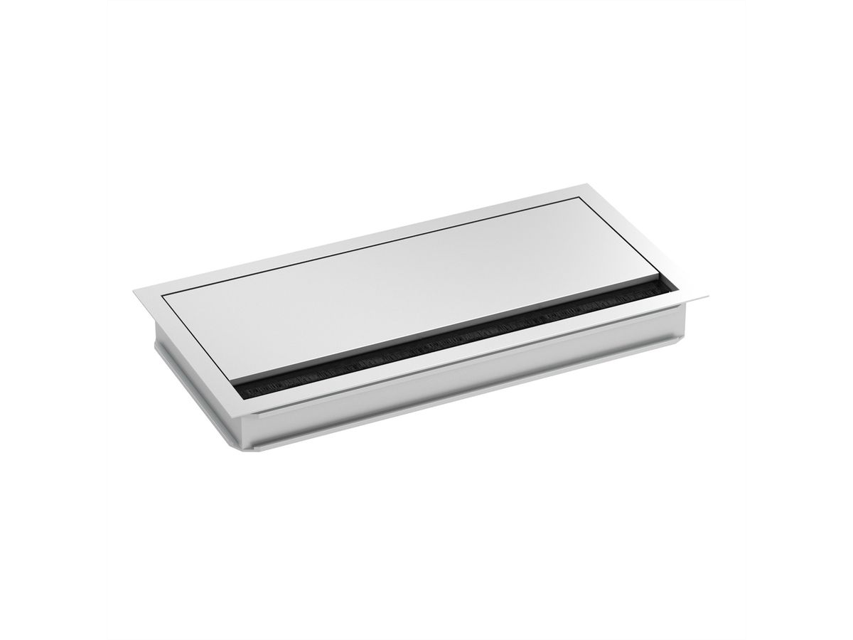 BACHMANN LOOP SQUARE Passe-câbles, argent