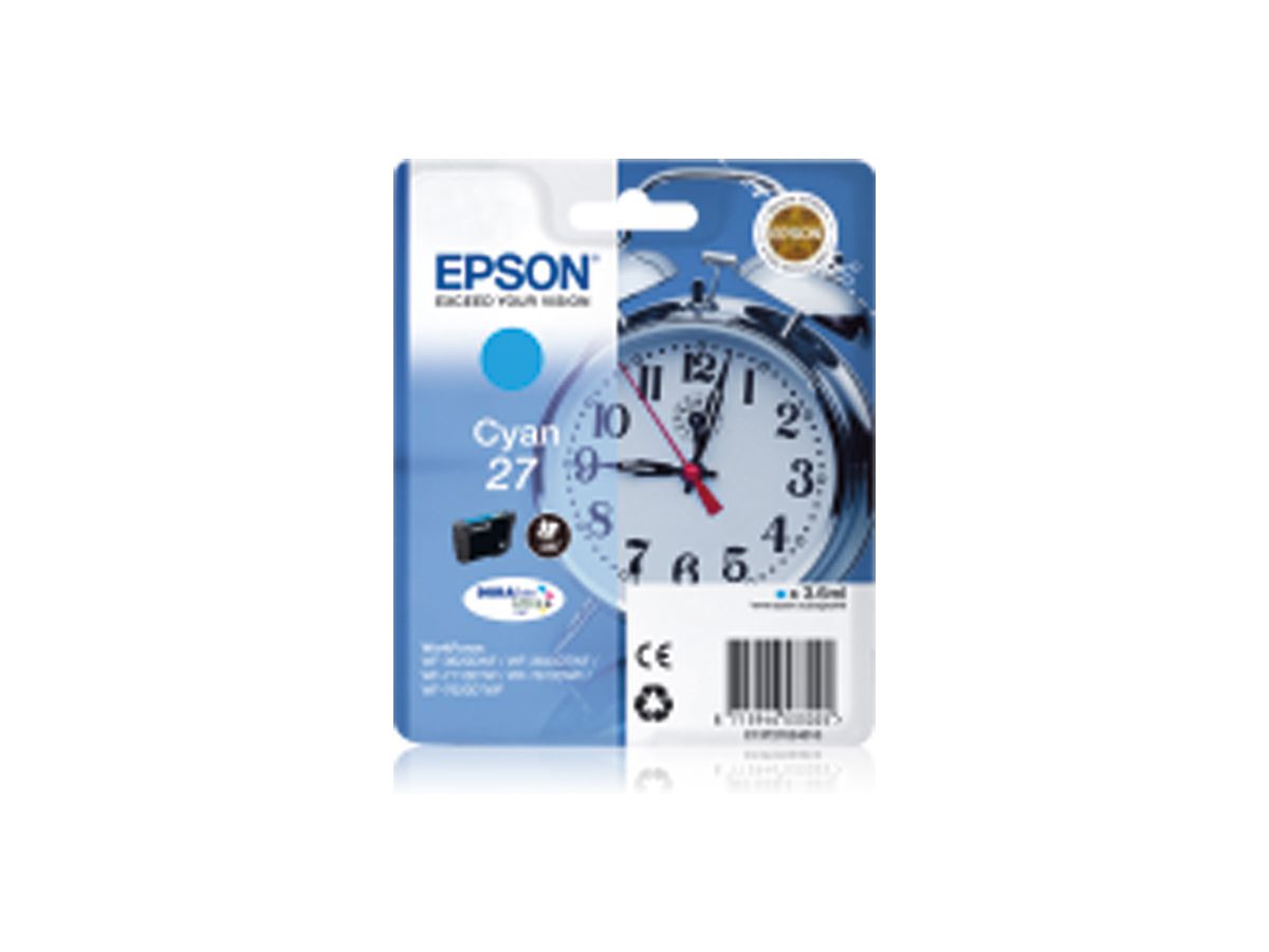 EPSON C13T27024010, Cartouche cyan pour EPSONWorkForce