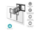 Nedis SmartLife motorisierte TV-Wandhalterung 37–75" schwarz, Wand, 35 kg, motorisiert