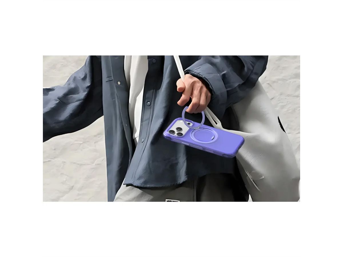 Torras Ostand O3 Air Schutzhülle, iPhone 17 pro, violett