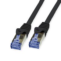 VALUE Outdoor Patchkabel Cat.6A (Class EA) S/FTP (PiMF), Massivdraht, LSOH, schwarz, 30 m