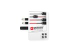 Skross MUV USB 4xA Universal Reiseadapter, Weltweit