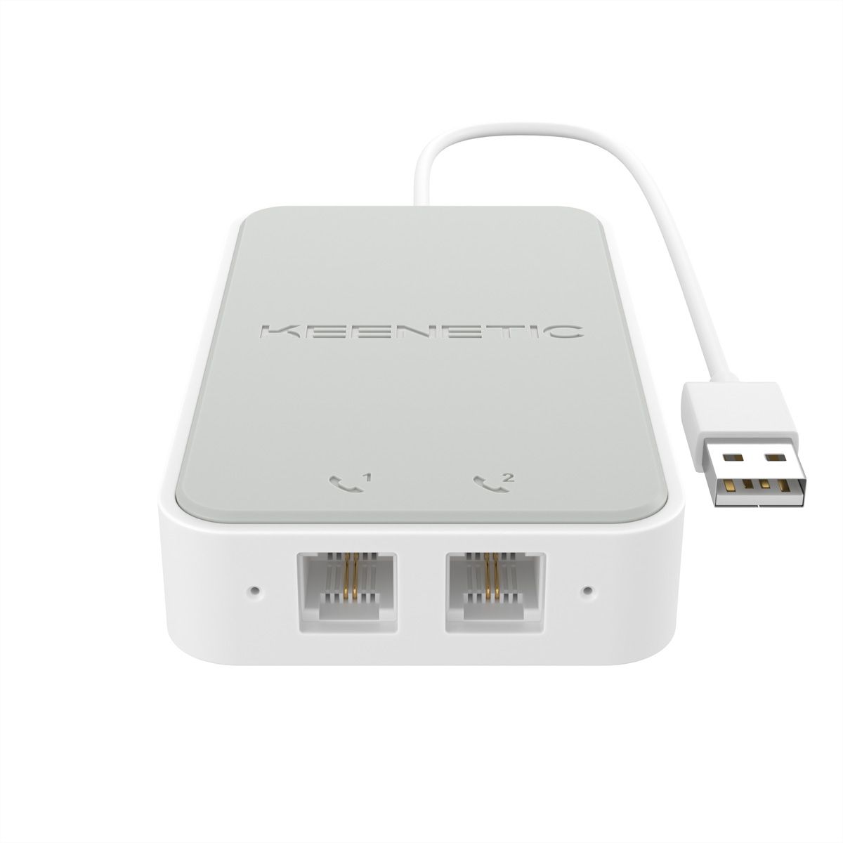 Keenetic Linear Zwei-Port-USB-Adapter für Analogtelefone