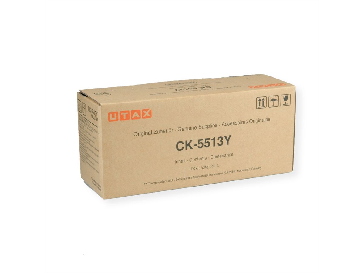 UTAX CK-5513Y Toner, jaune, 6.000 pages