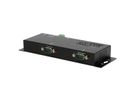 EXSYS EX-6122-2PoE Ethernet zu Seriell  2 x RS-232/422/485  mit 9 Pin Stecker inkl. Virtual Com Software PoE