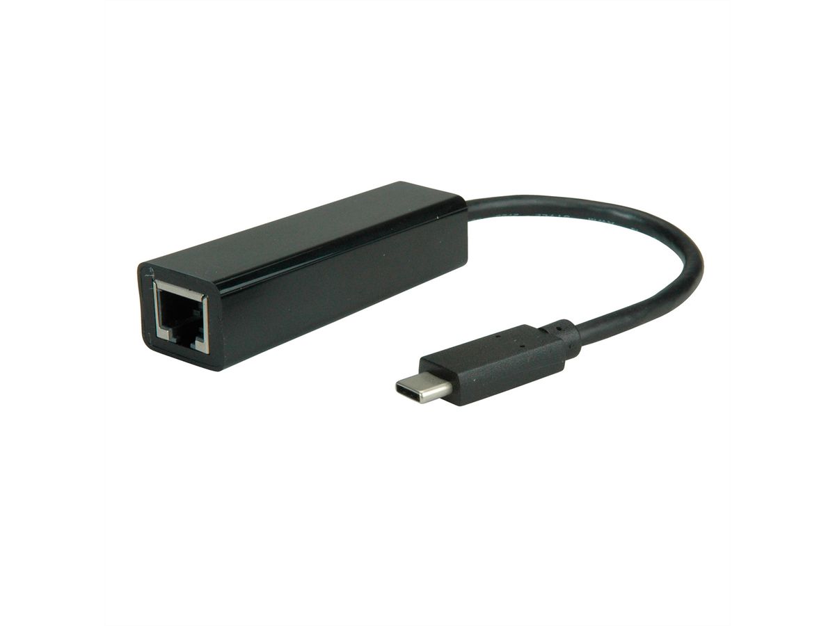 VALUE Convertisseur USB 3.2 Gen 2 Type C - Gigabit Ethernet