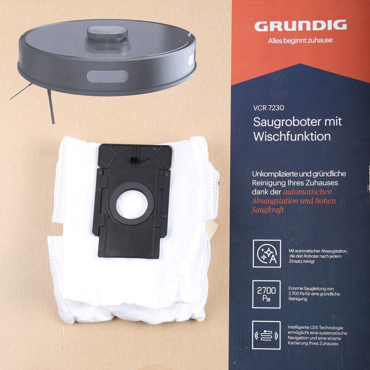 Grundig Staubbeutel zu VCR 7230
