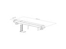 Hagor Pieds réglables CPS - Single Leveling Feet                     , noir