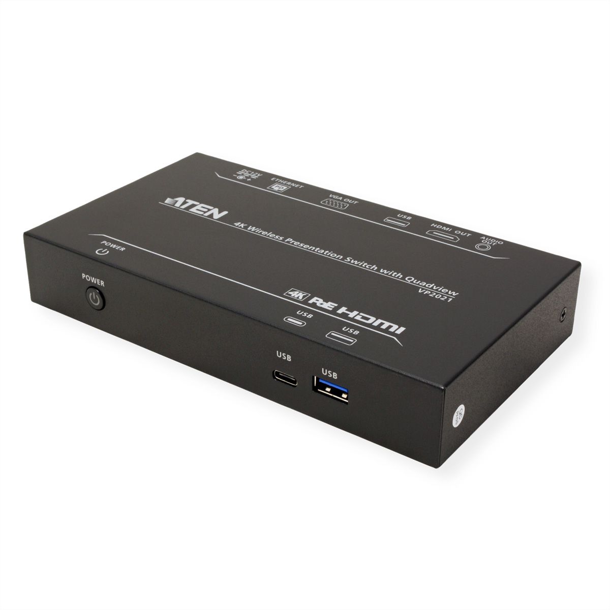ATEN VP2021 4K Wireless Presentation Switch mit Quad View