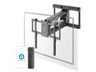 Nedis SmartLife motorisierte TV-Wandhalterung 37–75" schwarz, Wand, 35 kg, motorisiert