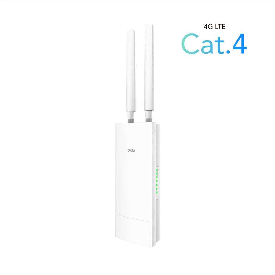 CUDY LT400 Outdoor 4G Routeur WiFi, LTE Cat 4 N300
