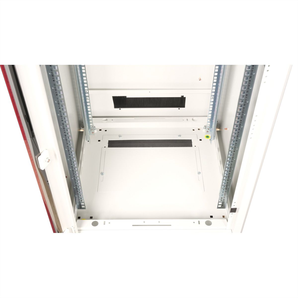 **DEMO**ROLINE 19-Zoll Netzwerkschrank Pro 32 HE, 600x600 BxT Glastür grau