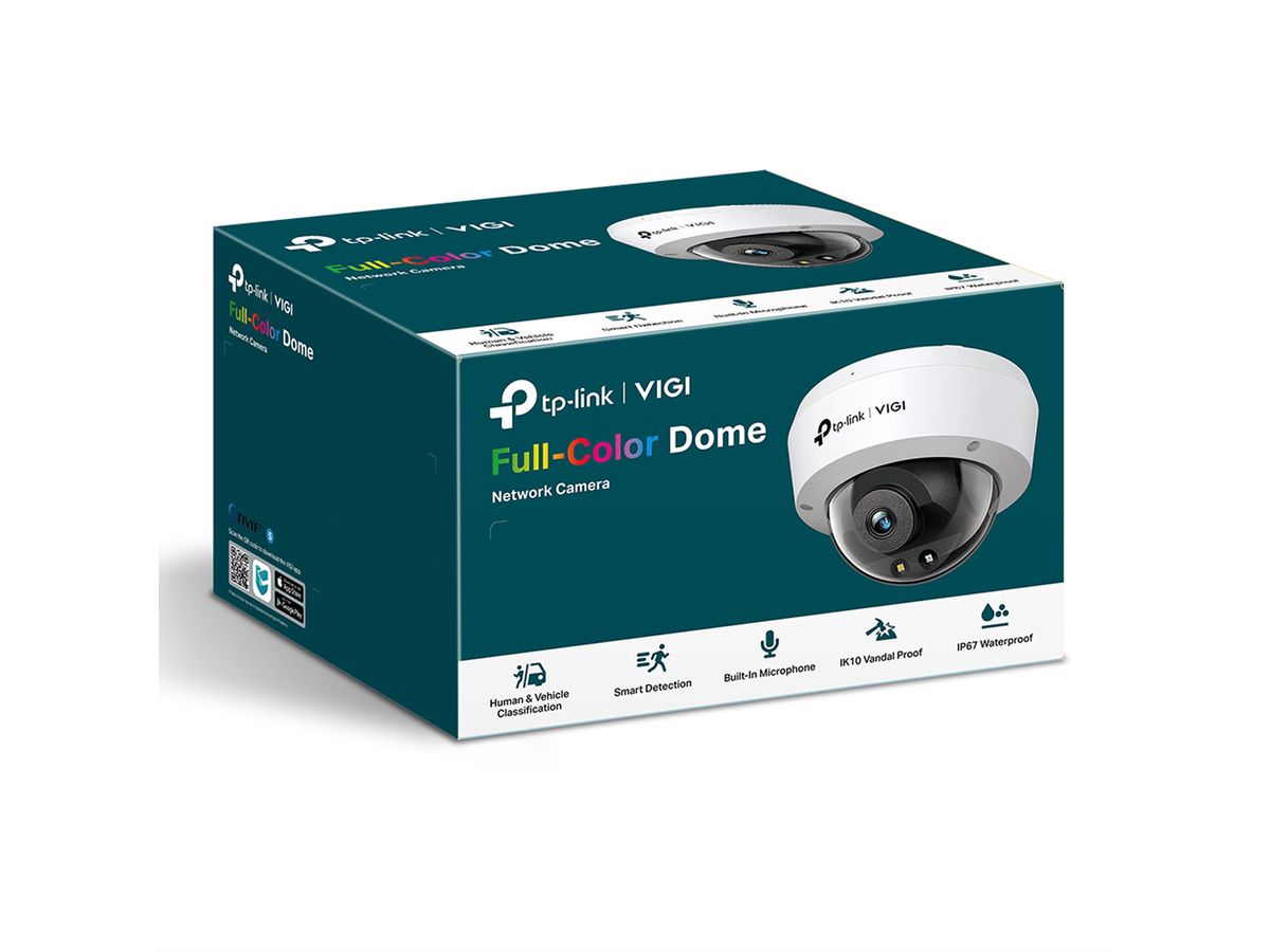 TP-Link VIGI C240(2.8mm) Dome-Kamera 4 MP, 95.7°, IR-LED 30m