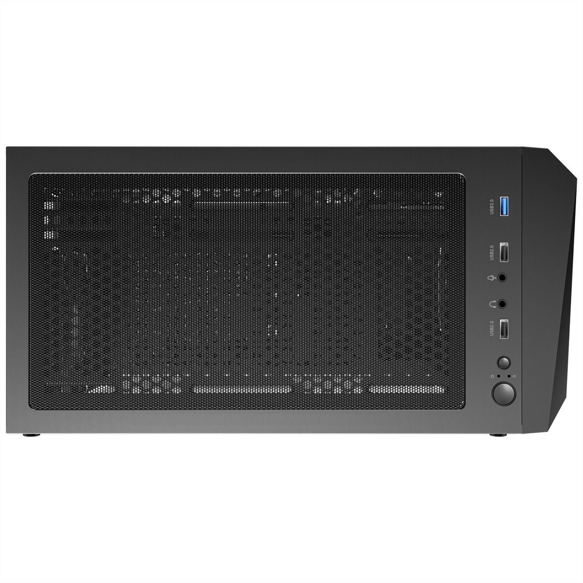 ANTEC AX67 ARGB PC Gehäuse Midi Tower Gaming ATX, schwarz