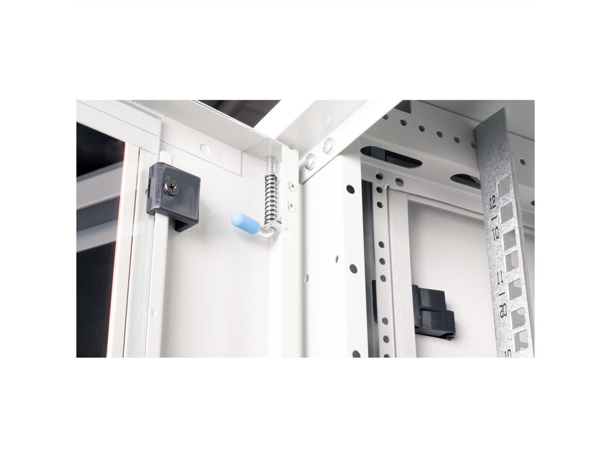 ROLINE 19-Zoll Wandgehäuse Basic Plus 12HE, 600x600 BxT grau