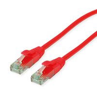 ROLINE RM Patchkabel Cat.6A UTP, rot, 0,3 m