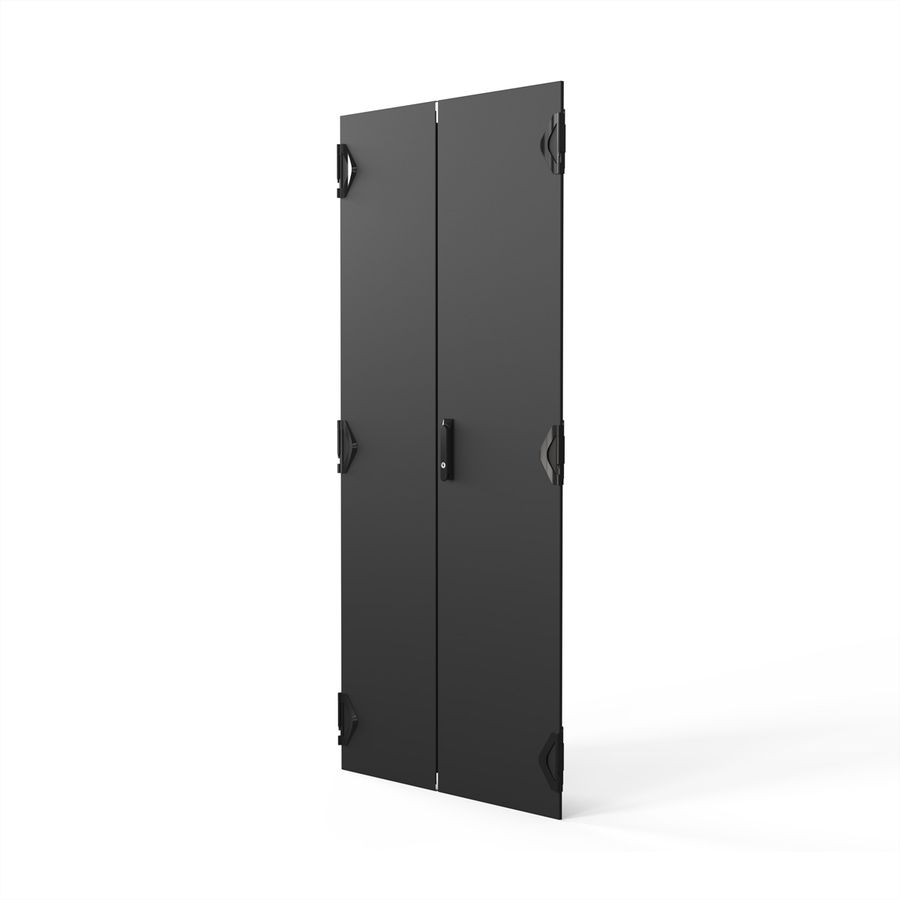 SCHROFF Porte double 1800H 800L RAL7021
