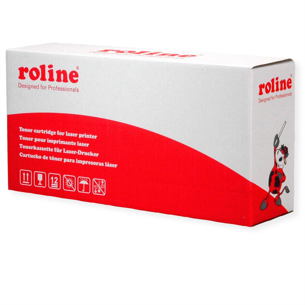 ROLINE Toner kompatibel zu TN-3480, für BROTHER HL-L5000D / HL-L5100DN, ca. 8.000 Seiten, schwarz