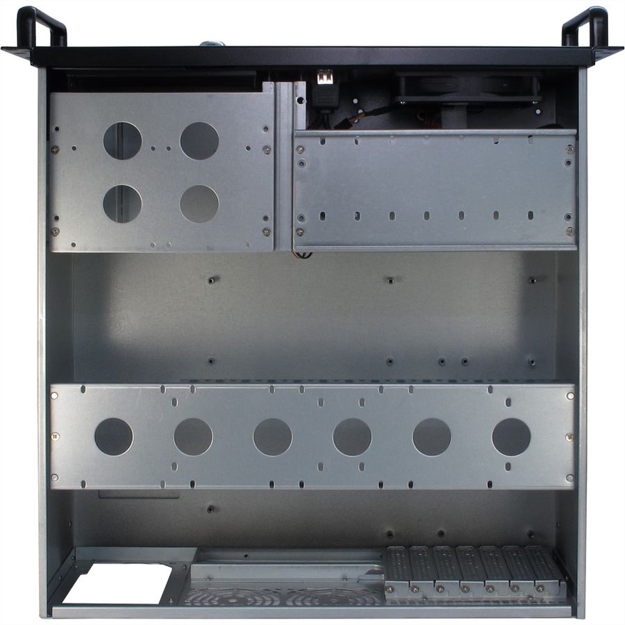 19" Servergehäuse 4U-4088-S, 4HE, STD, schwarz