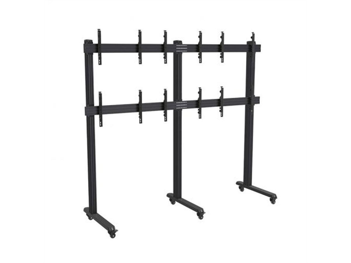 Hagor Support mural HA-VWT 3 x 2 Landscape, Videowall-Trolley,