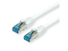 VALUE Patchkabel Kat.6A (Class EA) S/FTP (PiMF), LSOH, weiß, 10 m