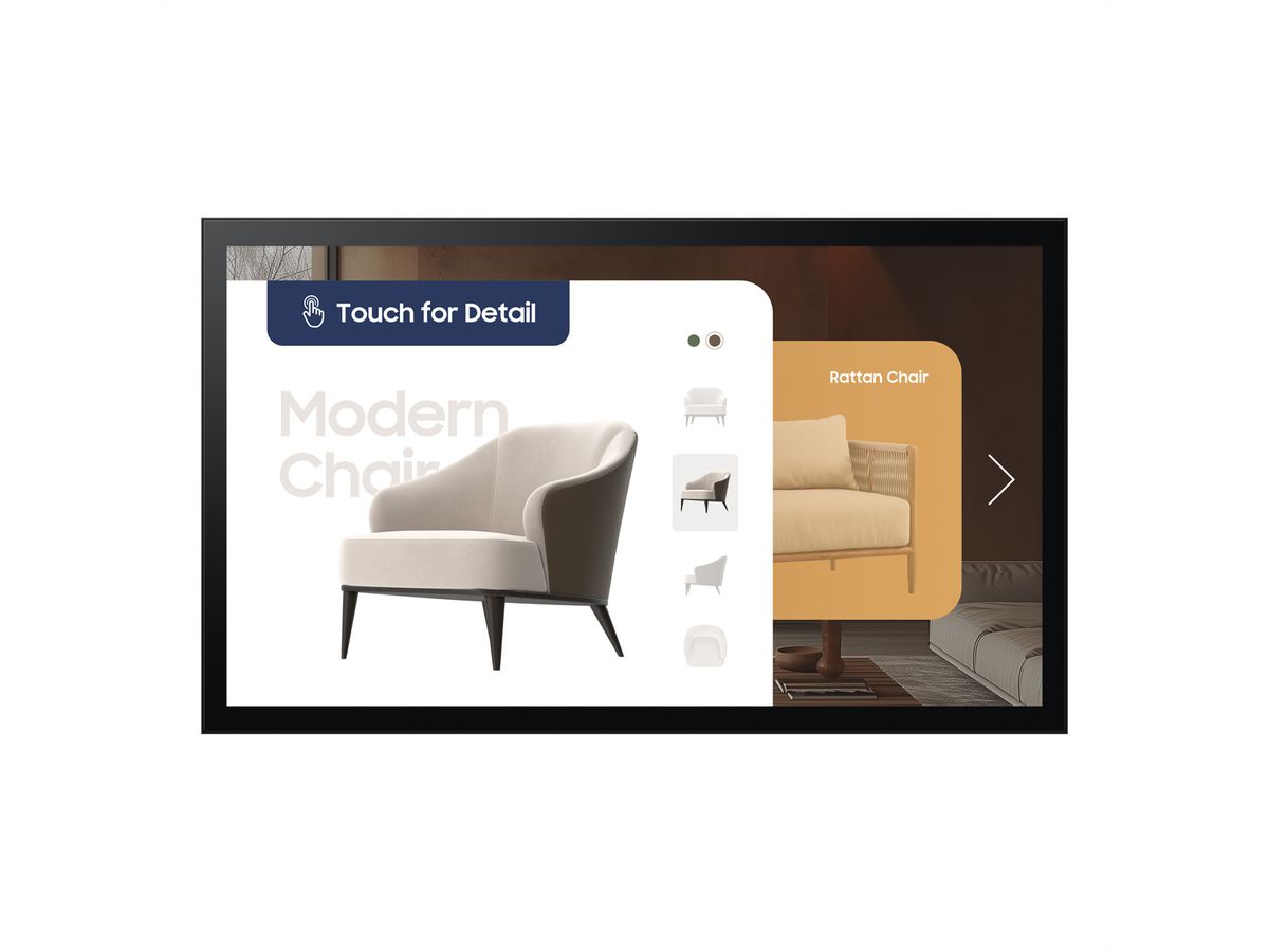 Samsung Digital Signage Display QM32C-T, 32'', Touch