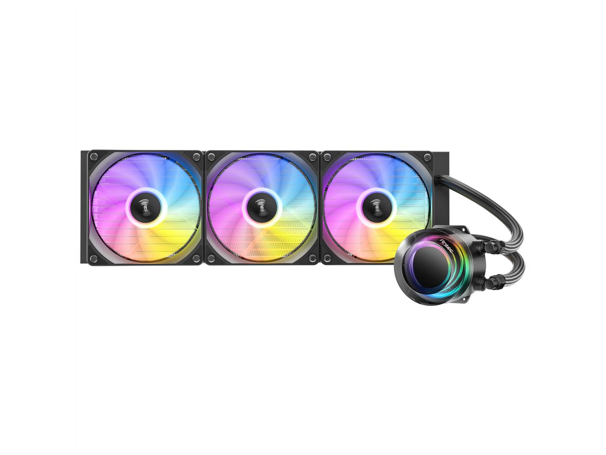 ANTEC Vortex Lum 360 ARGB Ventilateur de processeur Watercooling, noir