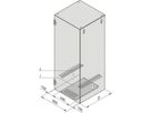 SCHROFF VARISTAR Bodenblech seitl. Kabeleinfhrg., f. Schränke 800x800mm