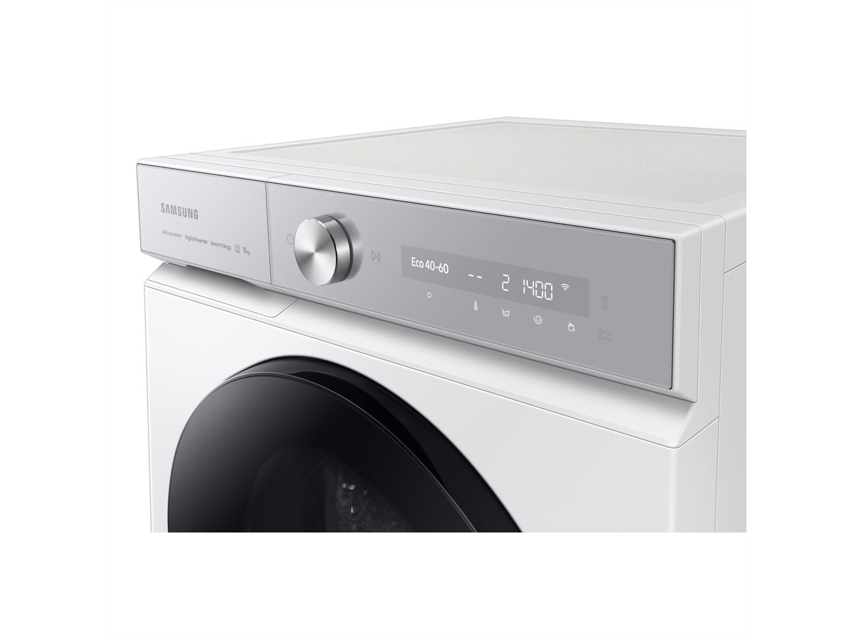 Samsung Lave-linge WW9400, 11kg, blanc, bespoke black