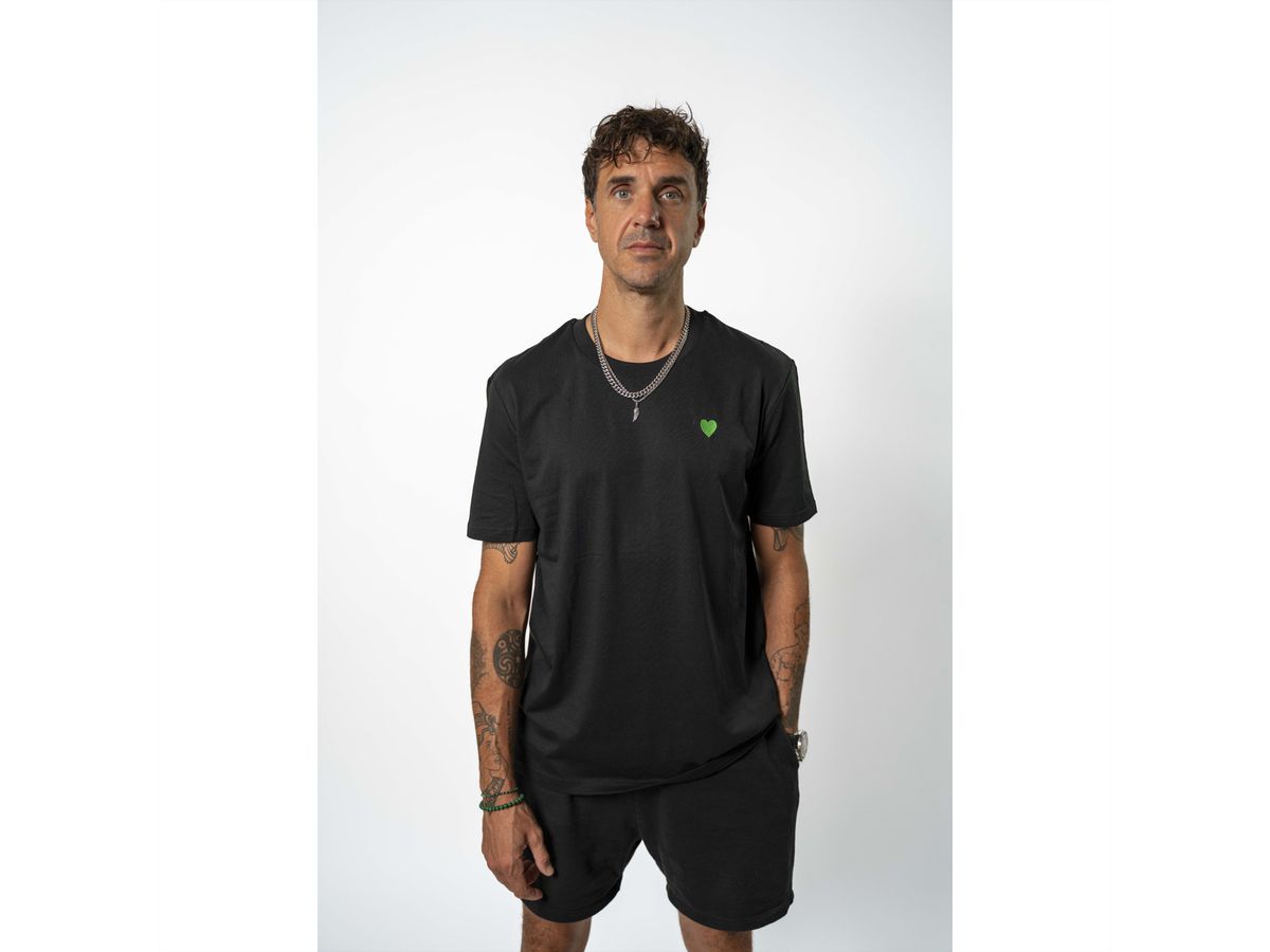 jan SEVEN dettwlyer Shirt Heart (Unisex), L