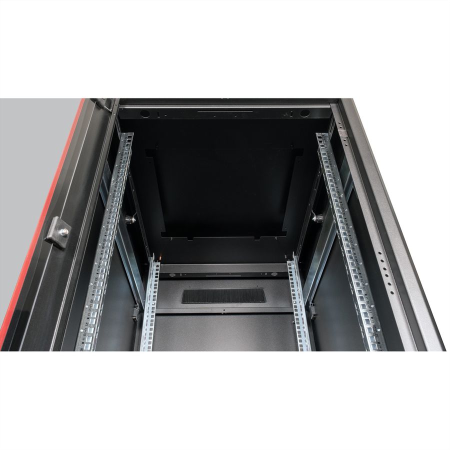 ROLINE 19-Zoll Netzwerkschrank Pro 32 HE, 600x800 BxT Glastür schwarz
