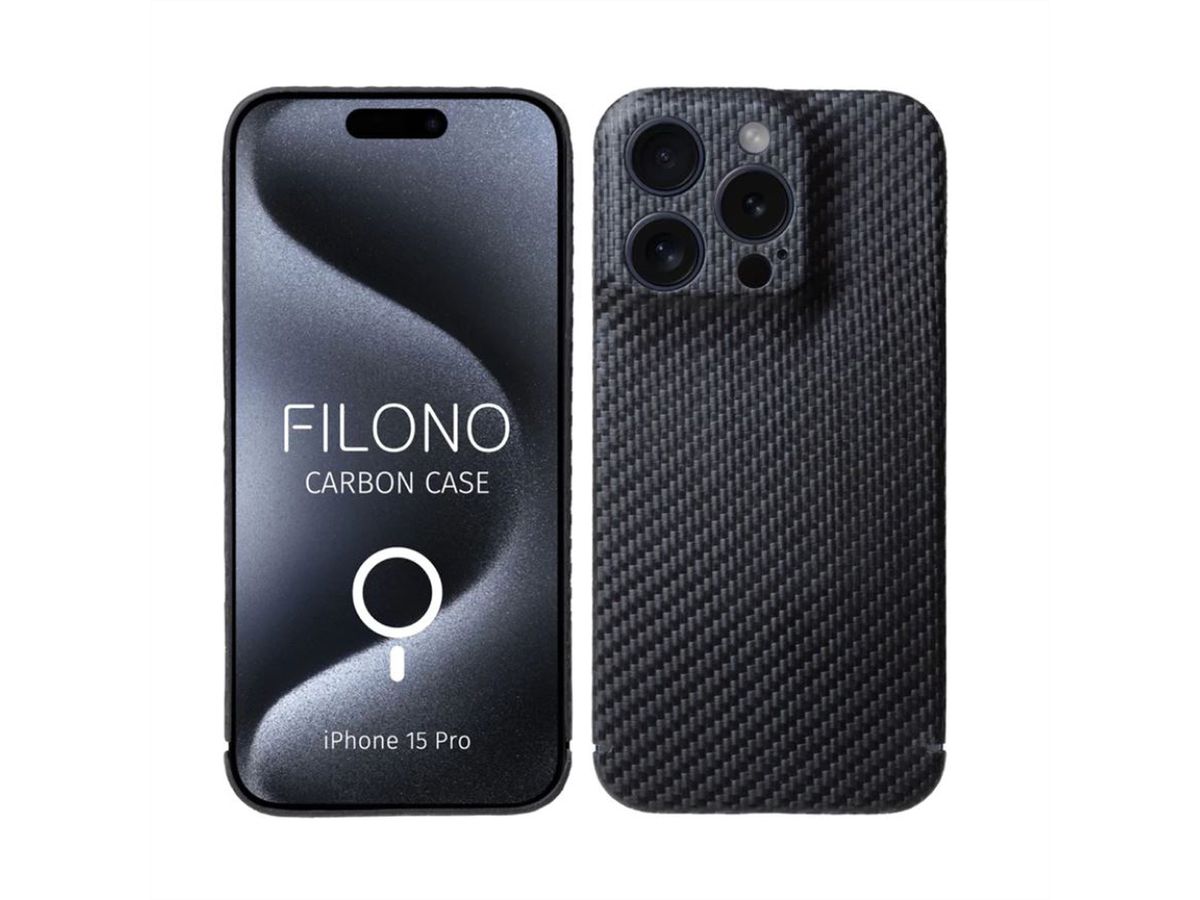 Filono Carbon Case, iPhone 15, MagSafe
