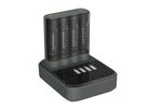 GP Batteries Docking Station mit 4x LCD passen mit 135P461U210AAHCBC4