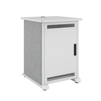 Middle Atlantic Products Forum FMR-1227D8WS Rack 12U Freistehendes Gestell Grau, Silber