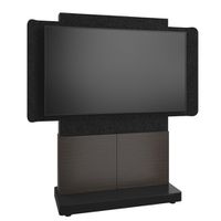 Middle Atlantic Products FM-DS-4875FS-CA3B TV-Halterung 190,5 cm (75") Schwarz, Grau