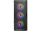 ANTEC AX20 Boîtier PC Midi Tower Gaming Noir ATX, noir
