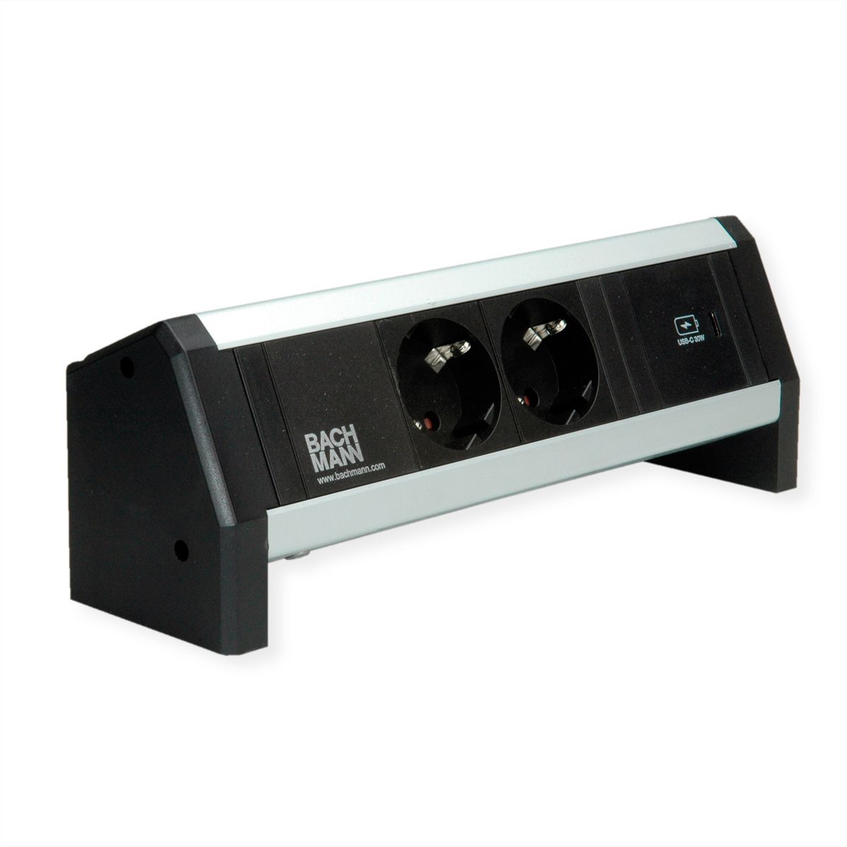 BACHMANN DESK 2x contact de protection USB C