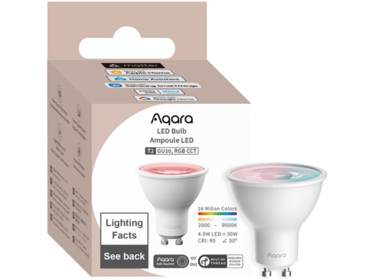 Aqara LED Birnen T2 GU10, RGB CCT