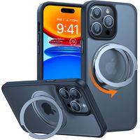 Torras UPRO Ostand Pro Schutzhülle, iPhone 14 Pro, MagSafe, schwarz