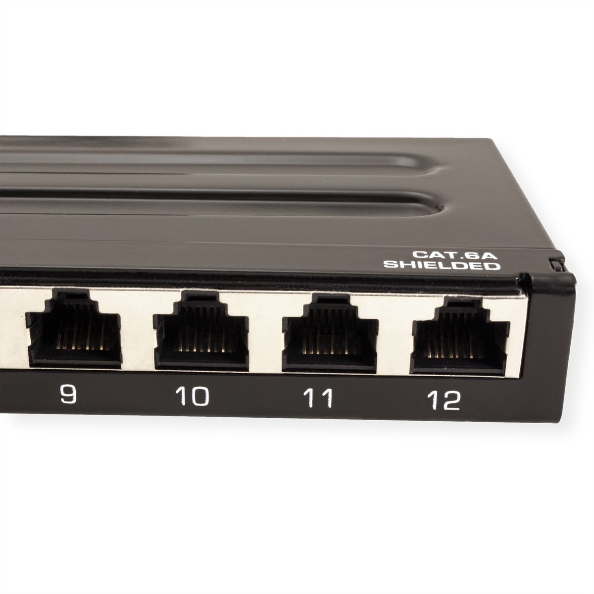 TRENDnet TC-P12C6AS Panneau de brassage renforcé à 12 ports Cat6A