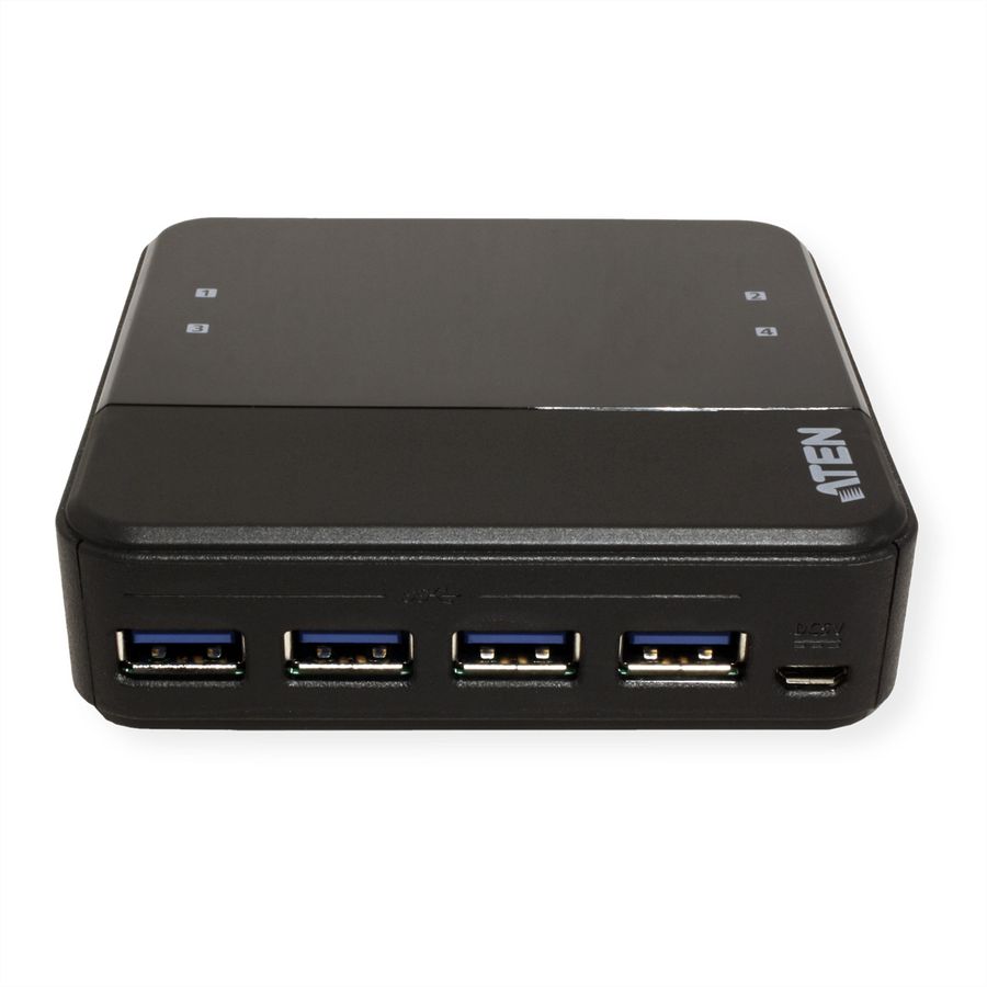 ATEN US3344 4-Port USB zu USB-C Sharing