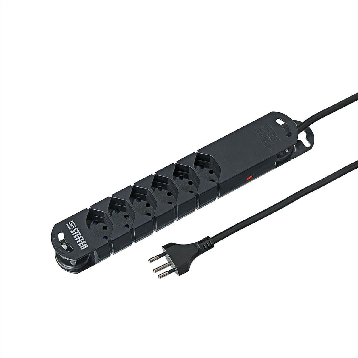 Steffen Steba Variabl 6x sans interrupteur, noir