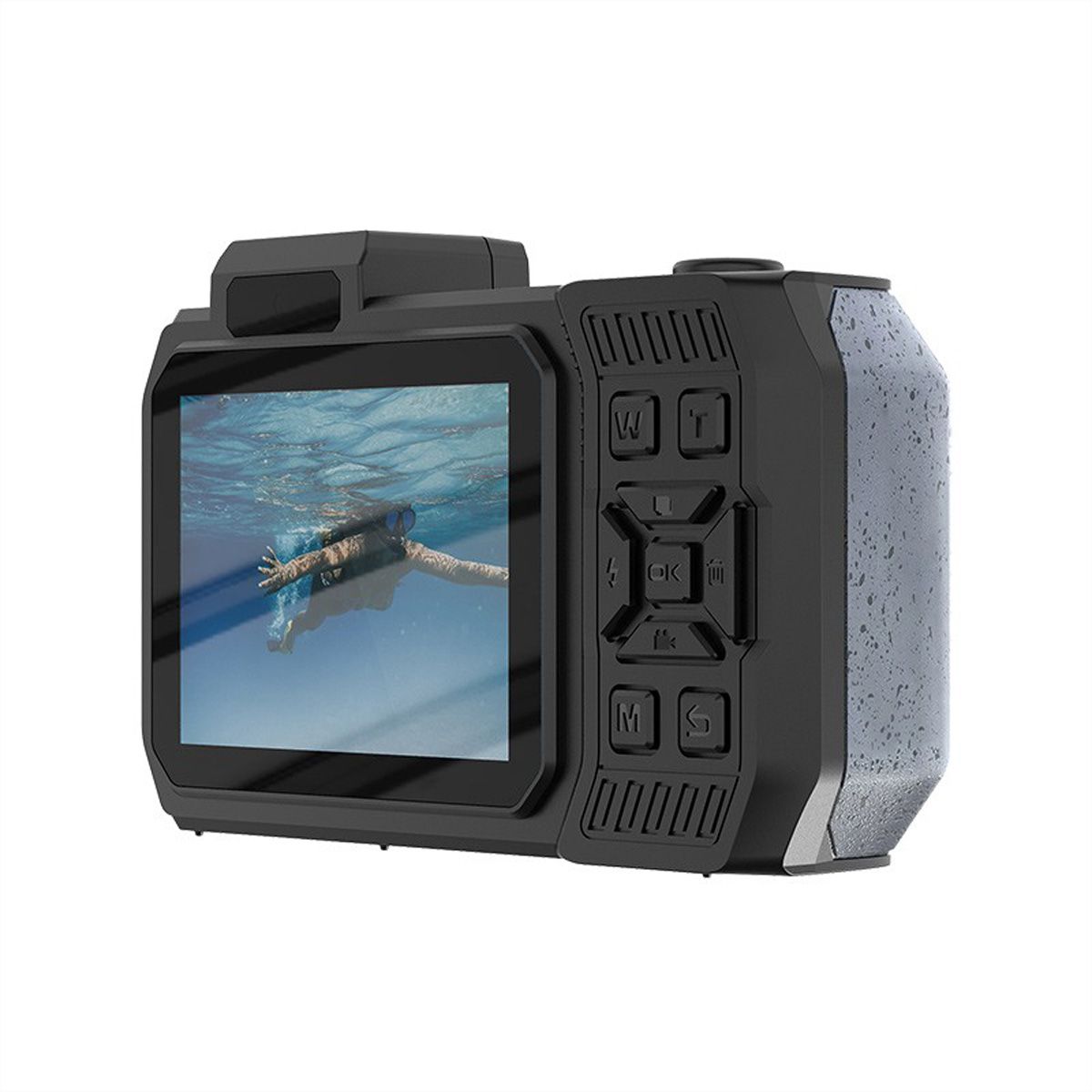 Agfa WP9500 Compact Digital Camera, Black, Waterproof