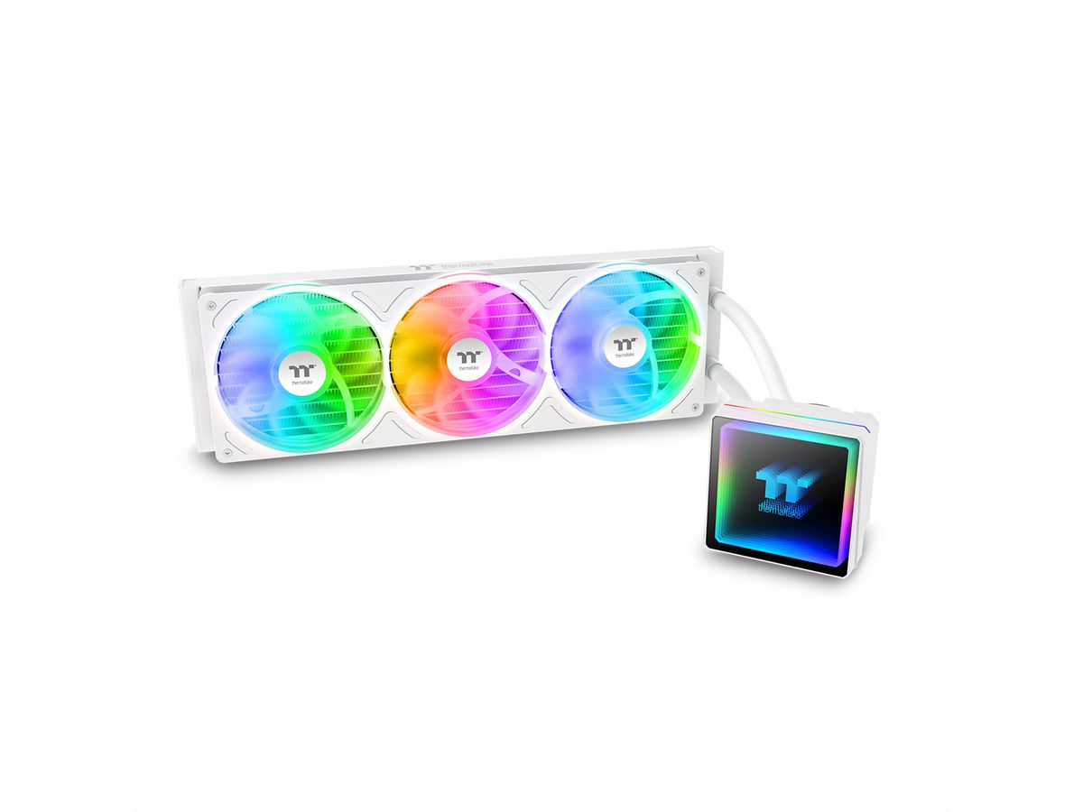 Thermaltake TH360 V3 ARGB Sync AIO CPU-Wasserkühlung, weiss
