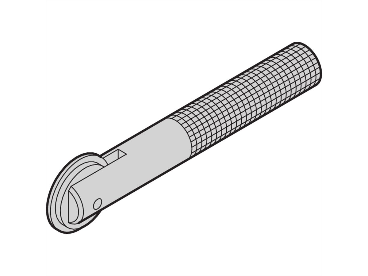 SCHROFF Outil de montage pour rails horizontaux Acier inoxydable Joint CEM