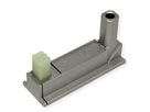 BACHMANN Desk2 Set de socles adhésifs, inox