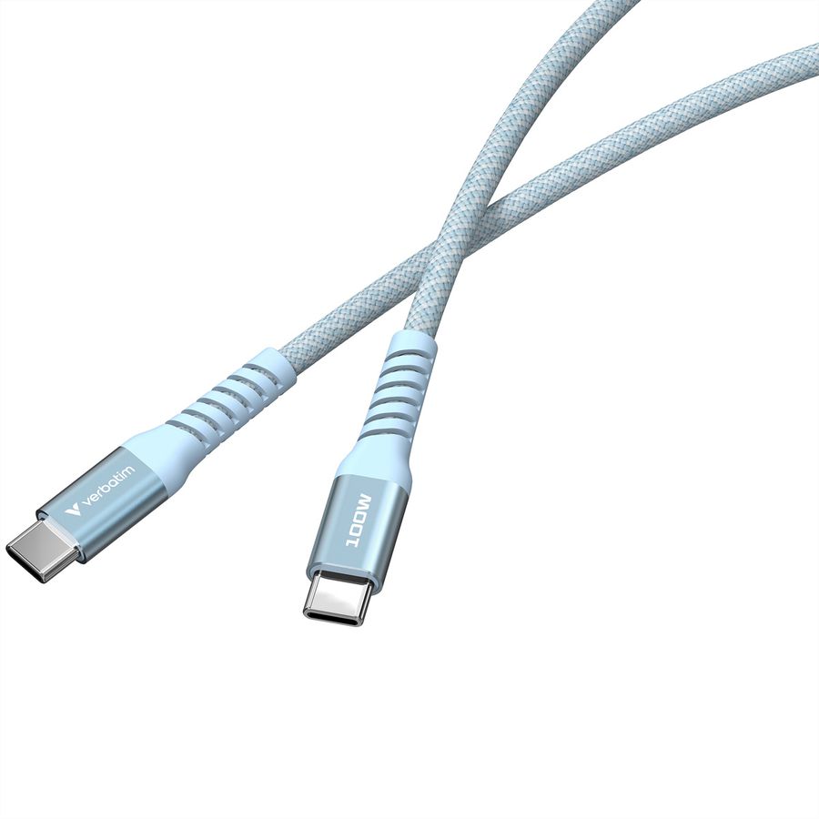 Verbatim Magnetic Cable USB-C 100W Blue