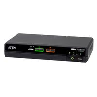 ATEN CS1182DPH4C 2-Port USB 5K DP/HDMI, Single Display Universal Secure KVM Switch mit CAC