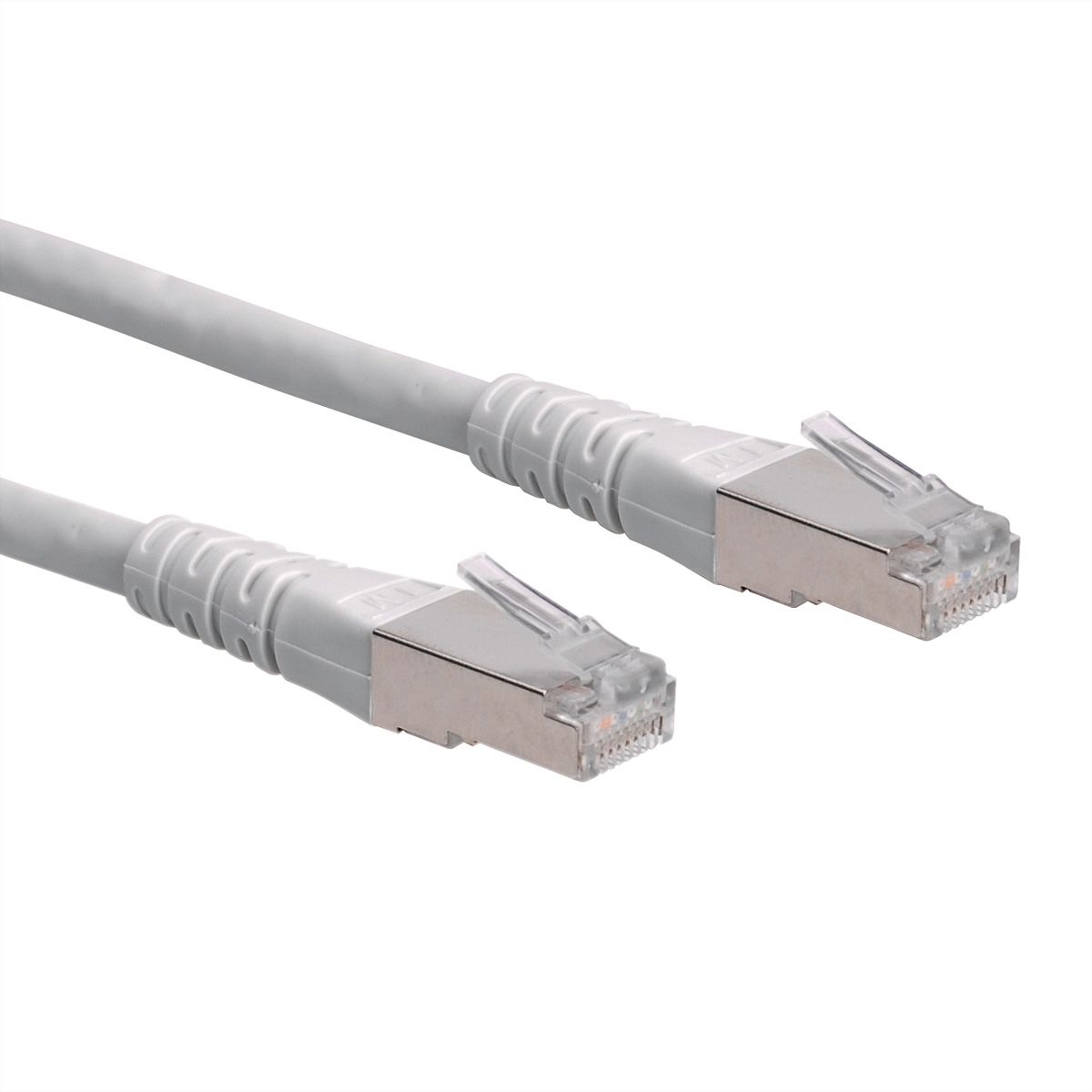 Cordon ROLINE Cat.6 (Classe E) S/FTP (PiMF), gris, 15 m